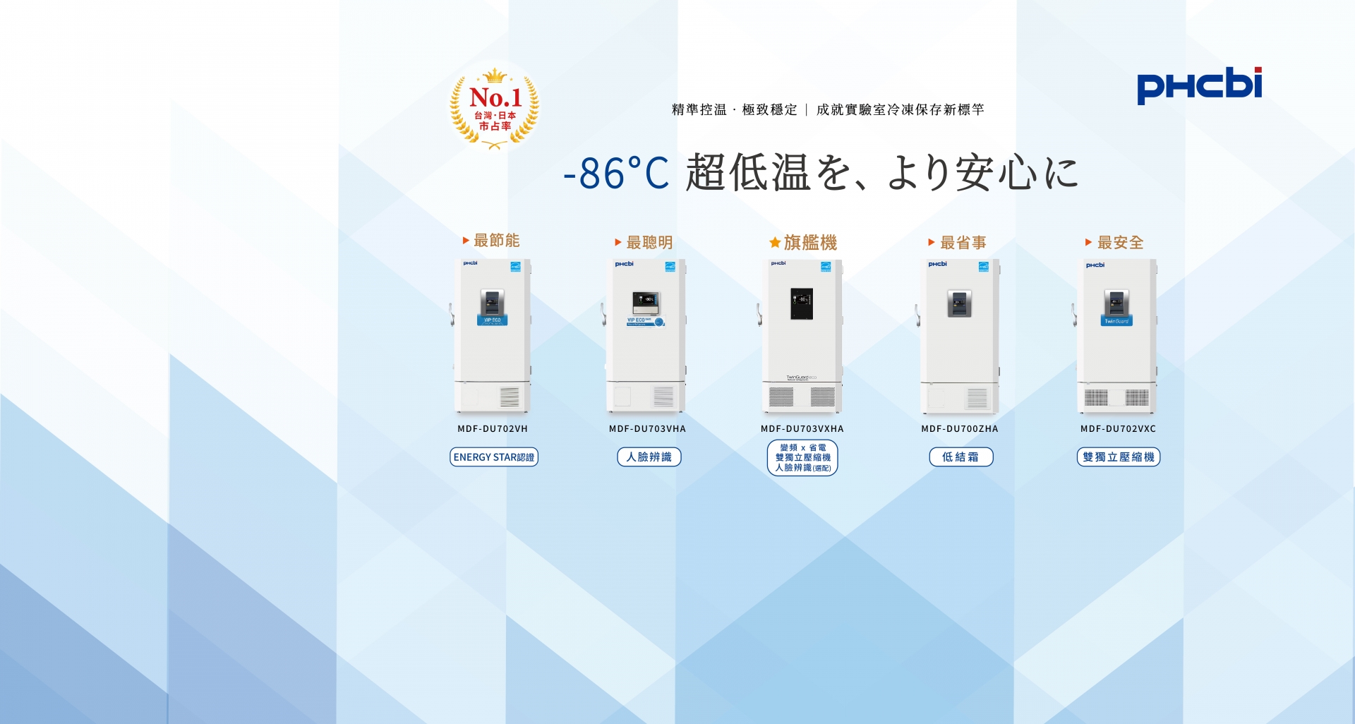 PHCbi冰箱最安心 PHCbi冰箱最安心