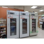 安泰醫院購置新的疫苖專用冰箱，並獲得疾管署同意重啟施打疫苖。